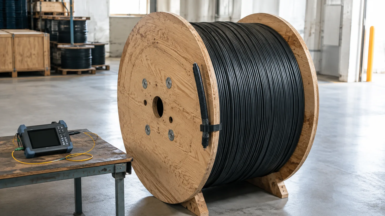 Fiber Cable Reel Inspection: An Incoming Test Plan