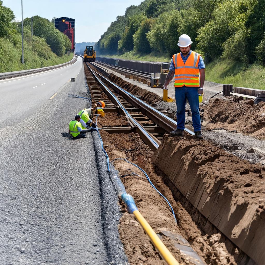 Fiber Optics in Multi-Use Corridors: Engineering Guide